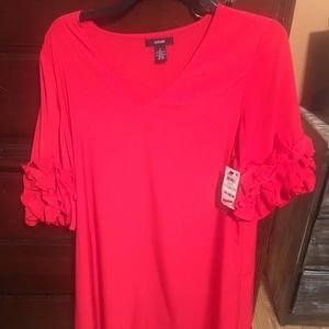 Red Alfani dress, size 8, NWT